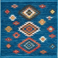 Nourison törzsi dekoráció törzsi kék 3'11 6'2 terület szőnyeg