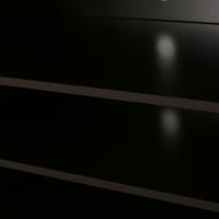 Noble House Soledad TV állvány tárolóval, sötétszürke és fekete
