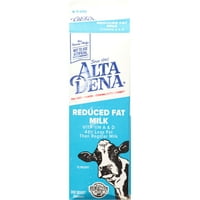 Alta Dena Dairy 2% -kal csökkentett zsír tej, Quart - tartály
