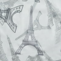 Mainstays Paris Eiffel -torony PEVA zuhanyfüggöny, 70 72