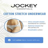 Jockey® Essentials Női pamut Stretch Bikini - Pack
