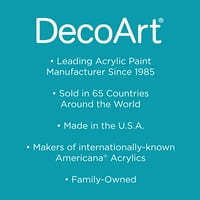 DecoArt Americana fényes zománc akril festék, oz., Dicsőséges Arany