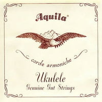 Aquila valódi bél-szoprán ukulele húrok, magas G, 4-es készlet