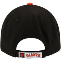 Férfi új korszak Black Orange San Francisco Giants League 9forty állítható kalap - OSFA
