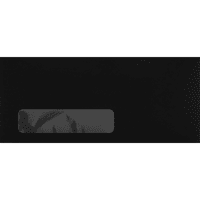 Luxpaper Window borítékok, 1 2, Midnight Black, 250 Pack
