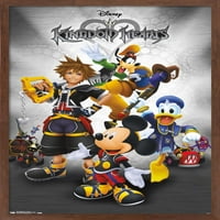 Disney Kingdom Hearts-Kollázs Poszter