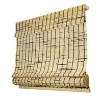 Chicology vezeték nélküli fényszűrő bambusz római ablakárnyalatok, teknős 32 W 64 H