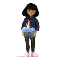 Ruby Red divat barátok - Gondolj boldog gondolatokra Hanna Fashion Doll