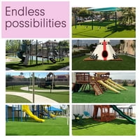 Játsszon 7. FT mesterséges fű kedvtelésből tartott gyerekek játszótérre és parkok beltéri kültéri szőnyegre