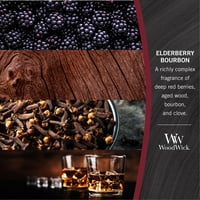 WoodWick Bodza Bourbon-Ellipszis Gyertya