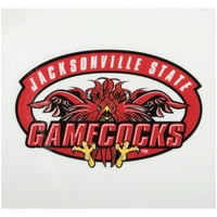 Tag Express Jacksonville State Gamecocks újrahasznosítható statikus ragasztási matrica