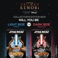 Fagyott pelyhek Csillagok háborúja Obi-Wan Kenobi reggeli gabonafélék, rejtély íze, 13,5oz doboz