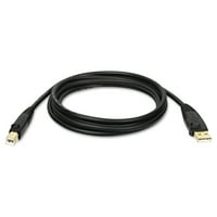 Tripplite USB 2. A B kábel, Ft., Fekete