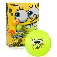 Wilson Spongebob Squarepants golflabda 6-Pack