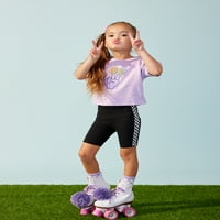 Kis csillag Organic Toddler Girl ruhakészlet, 12m-5T