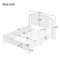 Aukfa queen kárpitozott ágy, felső köröm burkolat bársonyos kárpitozott platform ágy, zöld