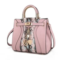 Gyűjtemény Cassia vegán bőr női táska táska Mia K.-Rózsaszín