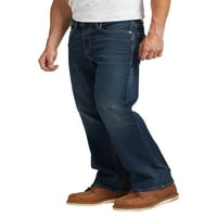 Silver Jeans Co. Men's Craig Classic Fit Bootcut farmer, derékméret 30-42