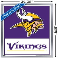 Minnesota Vikings - Logo Wall poszter, 22.375 34