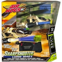 Air Hogs Sharpshooter hosszú lövés RC helikopter bónusz darts