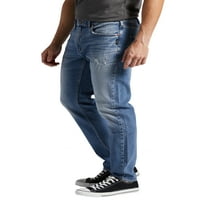 Silver Jeans Co. férfi taavi sovány fit vékony láb farmer, derékméret 30-42