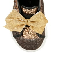 Jojo Siwa lányok arany csillogása alacsony felső cipők