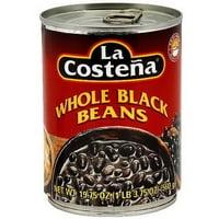 La Costena egész fekete bab, 19. oz