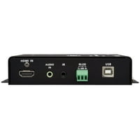 Tripp Lite HDMI Ip Extender adó-4K, 4:4:4, Poe, Ft. - Video Audio USB hálózati Extender-adó-HDMI-több mint Cat 5 5e-akár Ft