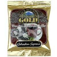 Fekete hegyi arany kolumbiai szupermó ínyenc kávé, 1. oz