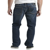 Silver Jeans Co. Men's Machray Classic Fit Straight Fear Farmer, derékméret 30-42