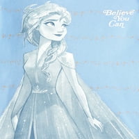 Disney Frozen Elsa és Anna grafikus hi-lo hosszú ujjú póló