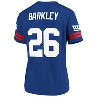 Női fanatikusok márkájú Saquon Barkley Royal New York Giants Player Jersey