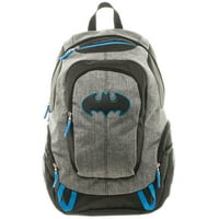 Batman ingázó hátizsák extra zip compartmetns és oldalsó hálózsebekkel