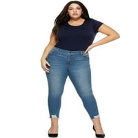 Sofia Jeans by Sofia Vergara plusz méretű sapka hüvelyes test