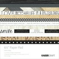 Kaisercraft Paper Pad 6.5 X6.5 -Cherry Blossom