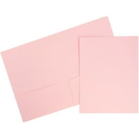 Papír Matt Kartonpapír Bemutató Mappa, 12, Baby Pink, Külön Kapható