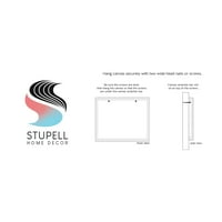 A Stupell Industries viharvert absztrakt formák modern geometriai semleges hangok festménygaléria csomagolt vászon nyomtatott