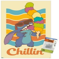 Disney Lilo és Stitch-Chillin fali poszter, 14.725 22.375