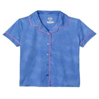 Wonder Nation kisgyermek lány pizsama szett, 2 darab, méretek 2T-5T