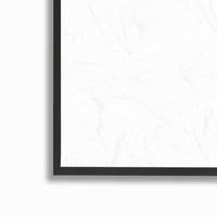 Stupell Industries fürdőszoba kád és függönyök belső festmények fekete keretes művészeti nyomtatási fal art 2, 12x12