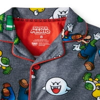 Fiú Nintendo Super Mario pizsama kabátkészlete