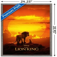 Disney Az Oroszlánkirály-Mufasa És Simba Fali Poszter, 22.375 34