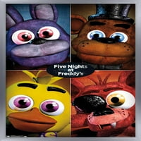 Öt Éjszaka Freddy-nél-Quad Wall poszter, 22.375 34