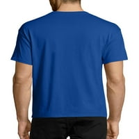 Hanes férfi és nagy férfi Ecosmart Rövid ujjú póló, 3XL méretig