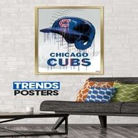 Chicago Cubs - Drip sisak fali poszter, 22.375 34