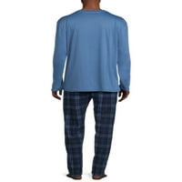 Aeropostale Men's Boxed Gift Pizsamas Sleepwear szett, 3 darab, méret S-XL