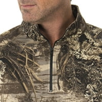 Realtree & Mossy Oak férfi gyapjú előadás camo zip dzseki