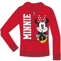Disney Junior Minnie gondolja, hogy merész cipzáros kapucnis pulóver