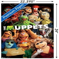 Disney A Muppets - Egy Lapos Fali Poszter, 22.375 34