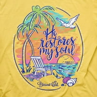 Áldott lány női póló Beach Soul- Banana- 2x-nagy